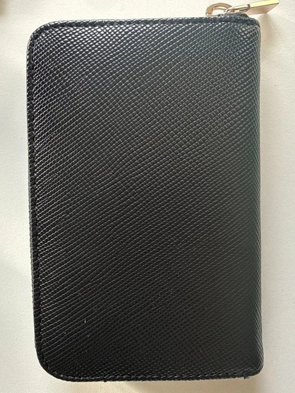 Guess Wallet Black Saffiano Laurel